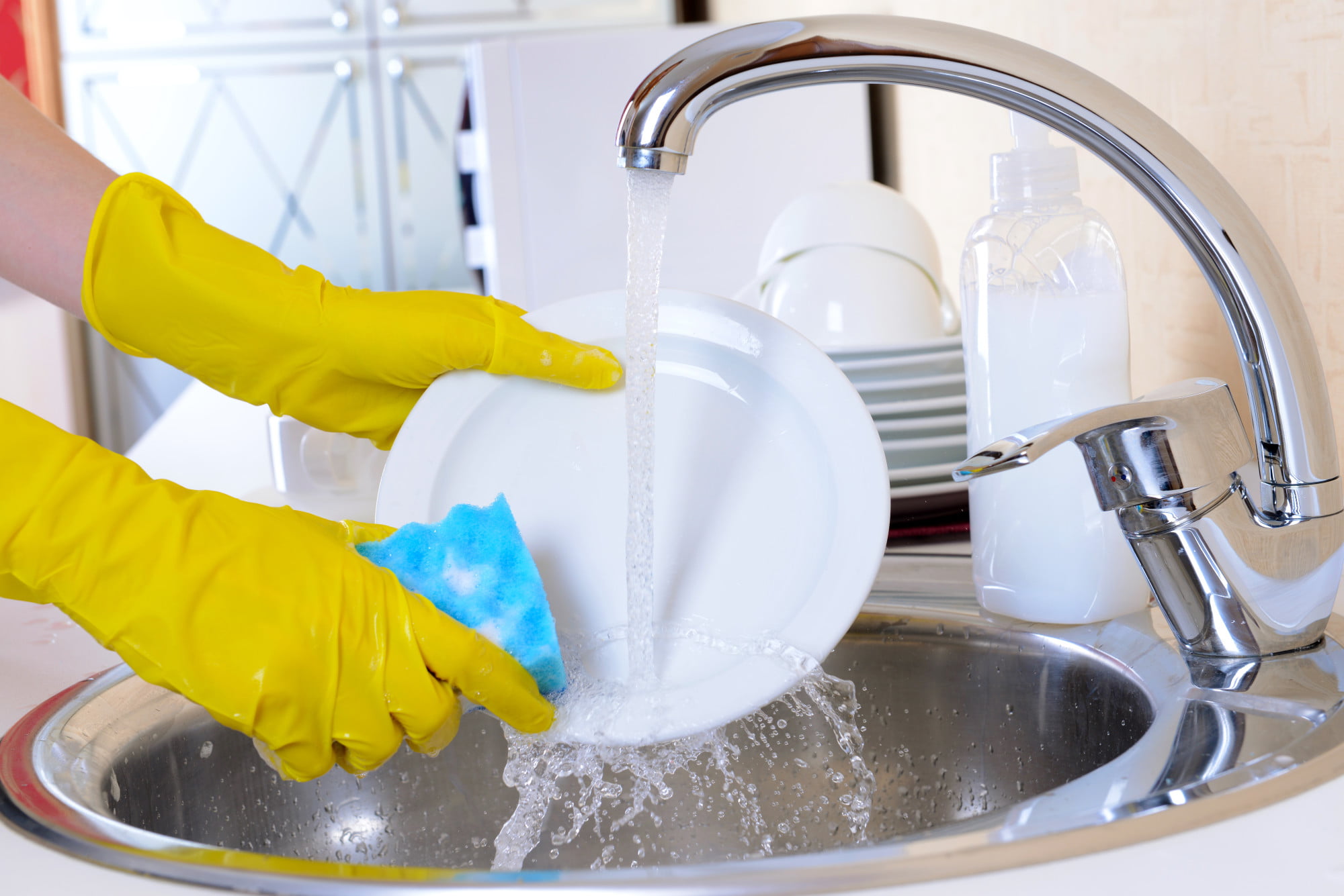 It's important to properly clean your dishes before you use them again. Our guide here explains how to wash dishes effectively.