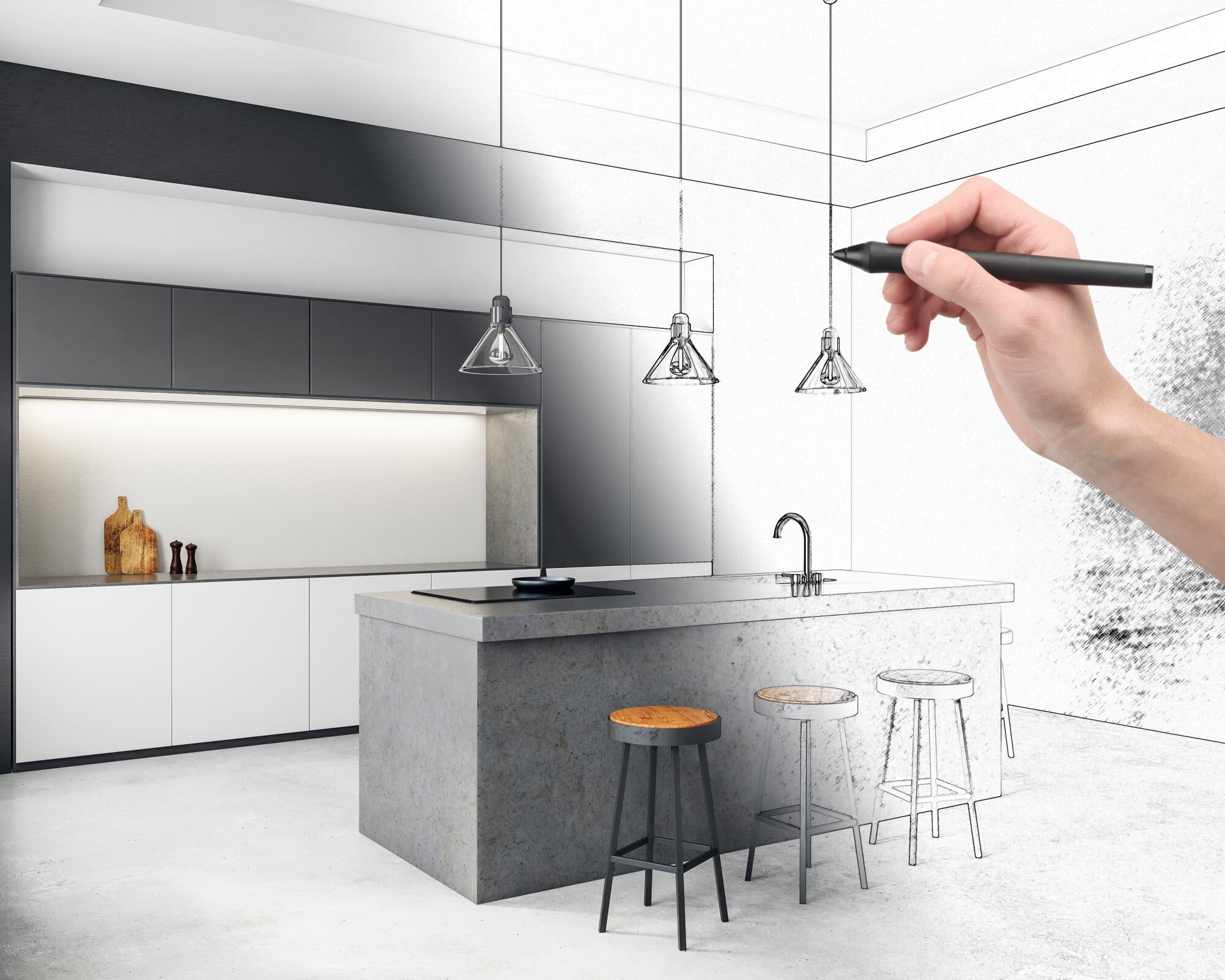 Renovating a kitchen may seem stressful, but it doesn't have to be. This guide has four tips that will help get you started.