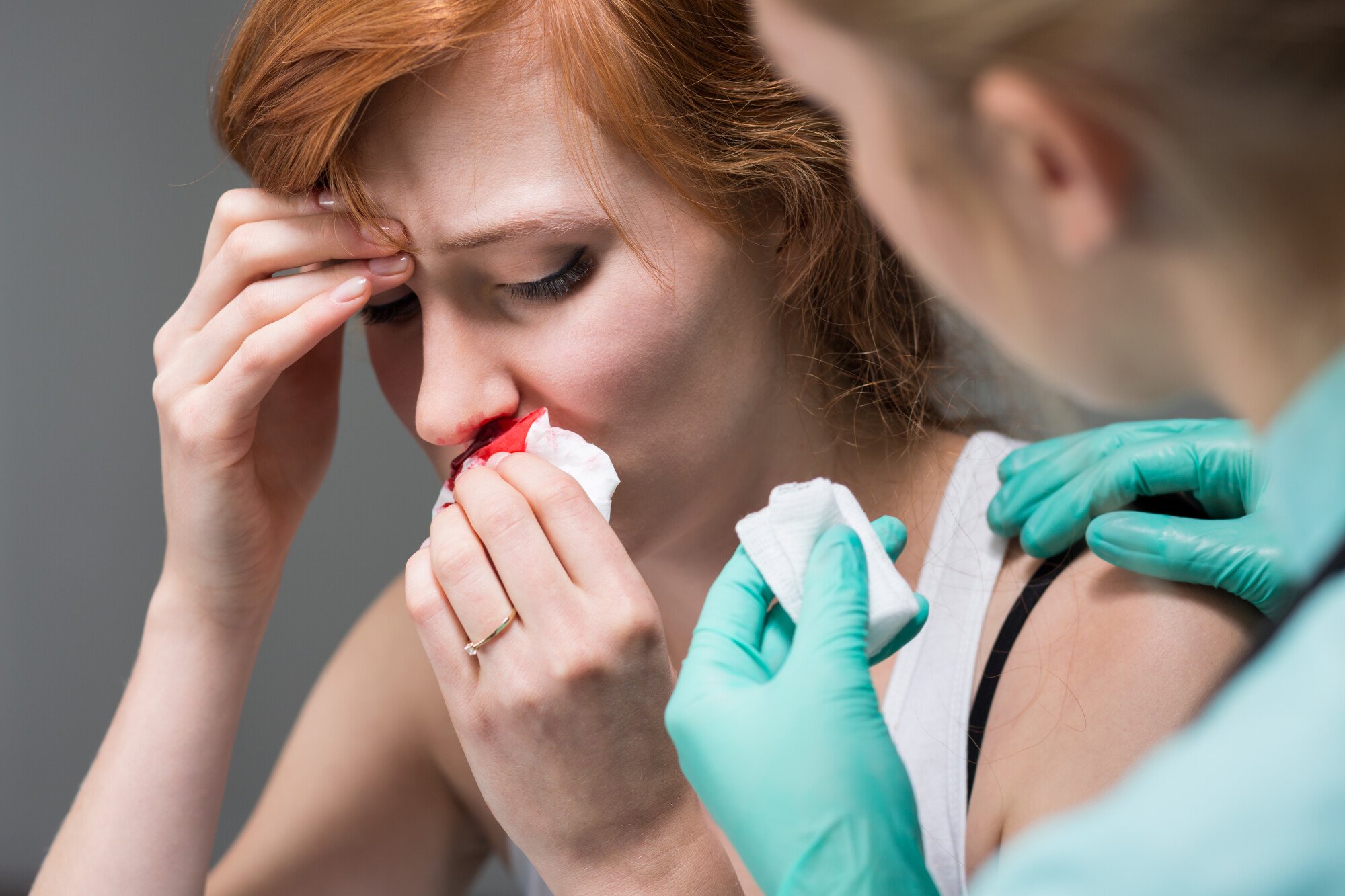 It's vital that you take quick action when bleeding from the nose following head trauma. Learn why and what to do with details from this article.