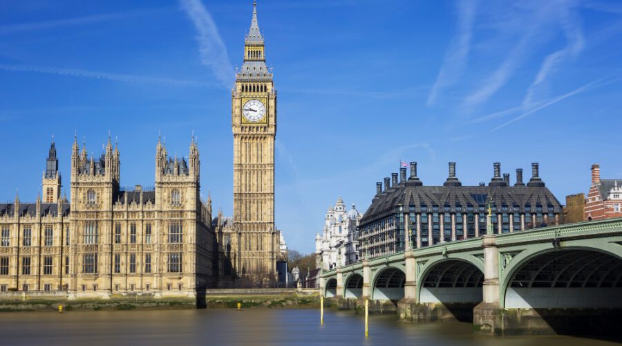 Big Ben and Houses of Parliament, London, UK